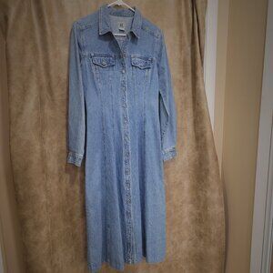 American Eagle Long Jean Dress